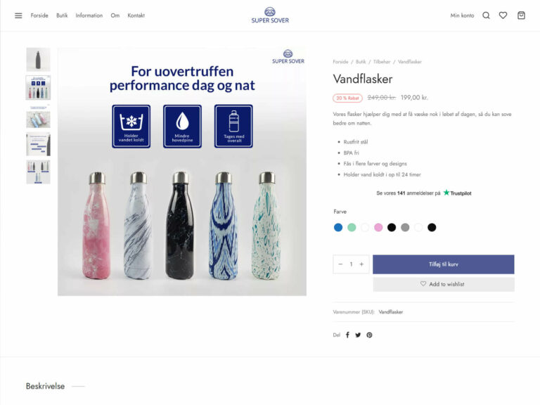 Super sover – Produktbilleder
